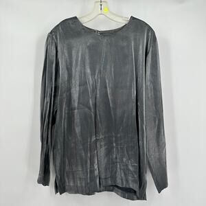 Starfire Womens Size 16 Metallic Top Party‎ Glam Y2K Disco Vintage Club Shimmery